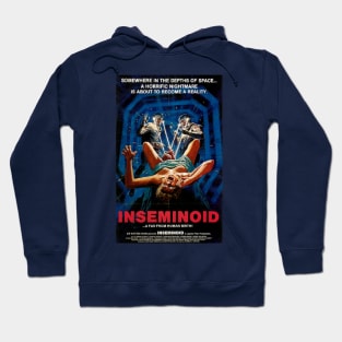 Classic Sci-Fi Horror Movie Poster - Inseminoid Hoodie